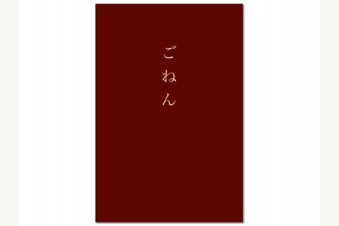 红色五年记录电子手帐封面